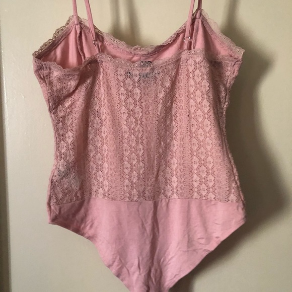 PINK FOREVER 21 BODY SUIT - Picture 2 of 3